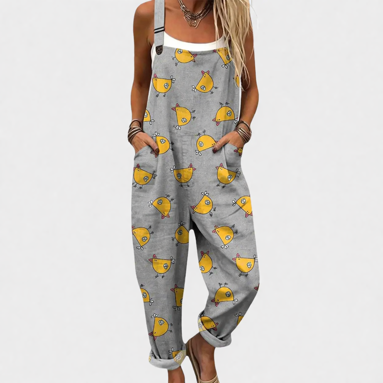 Peto estampado y cómodo