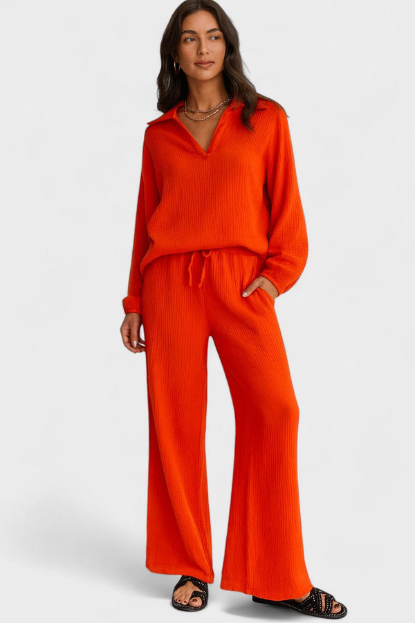 Conjunto elegante de dos piezas
