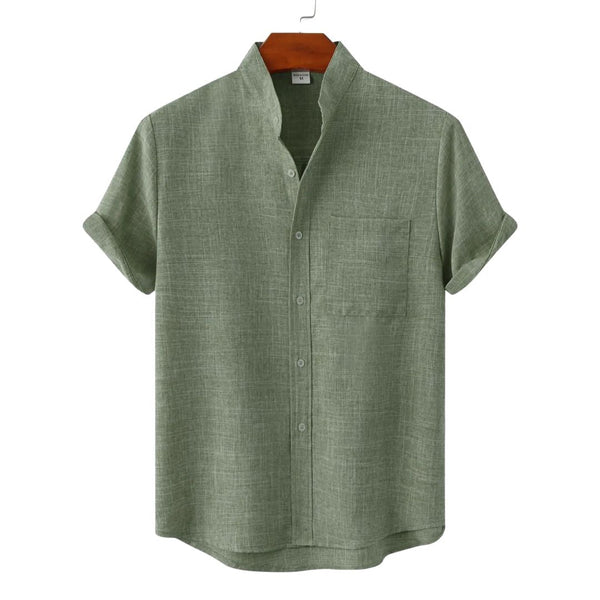 Camisa de lino moderna