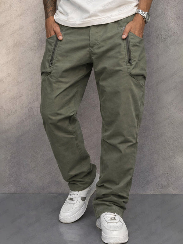 Pantalón cargo de algodón