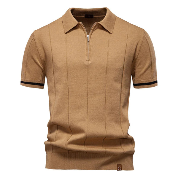 Polo de verano con cremallera