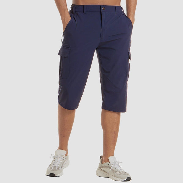 Pantalón corto cargo multibolsillos
