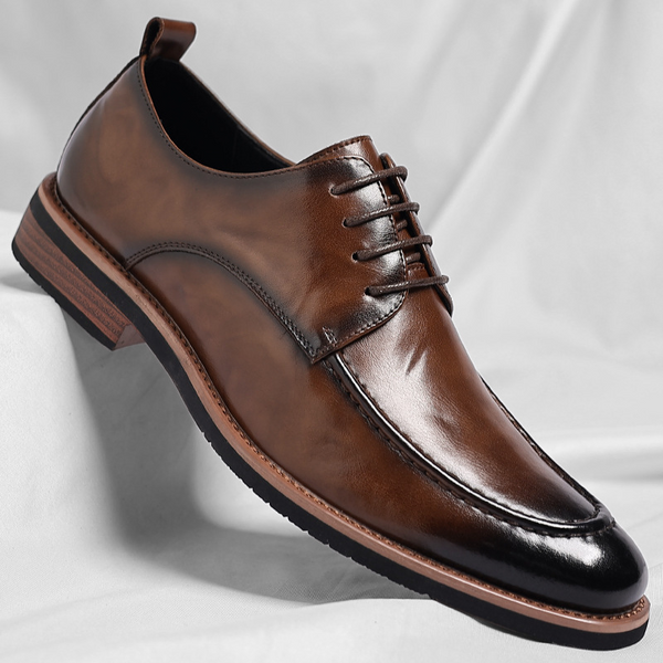 Zapatos de vestir oxford de cuero