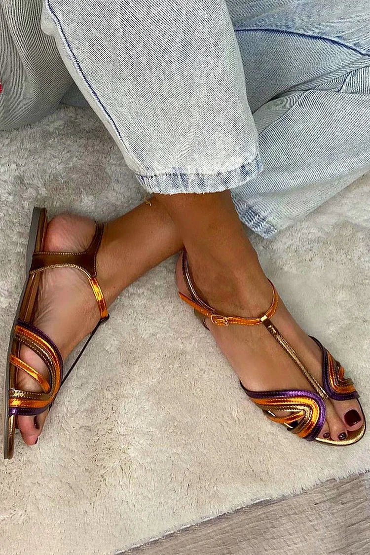 Viviana — Sandalias en colores mediterráneos