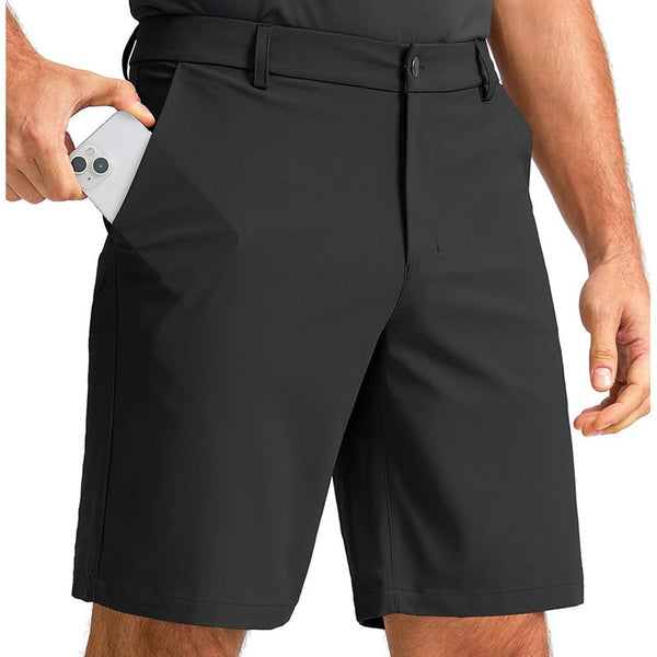 Bermudas chino de corte recto