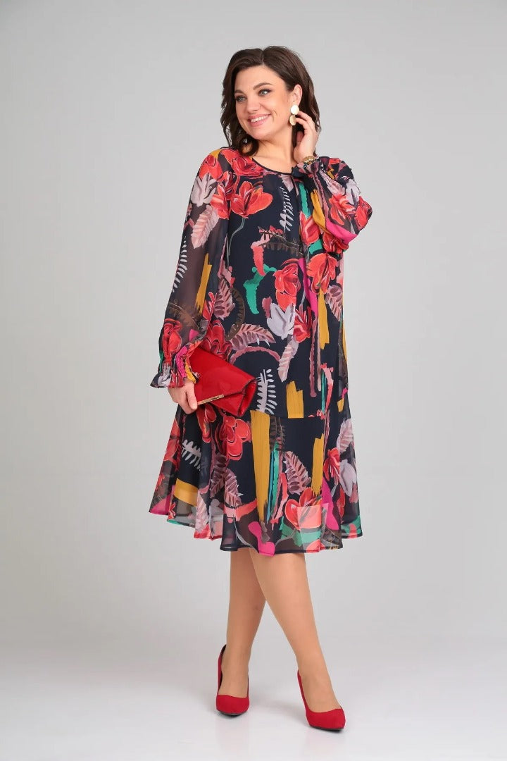 Florida — Vestido floral elegante