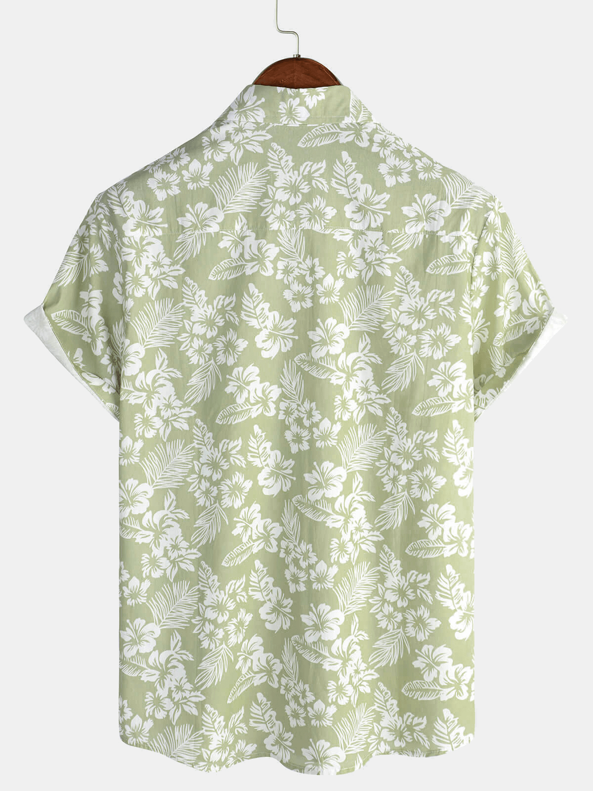 Fabián · Camisa hawaiana floral de manga corta