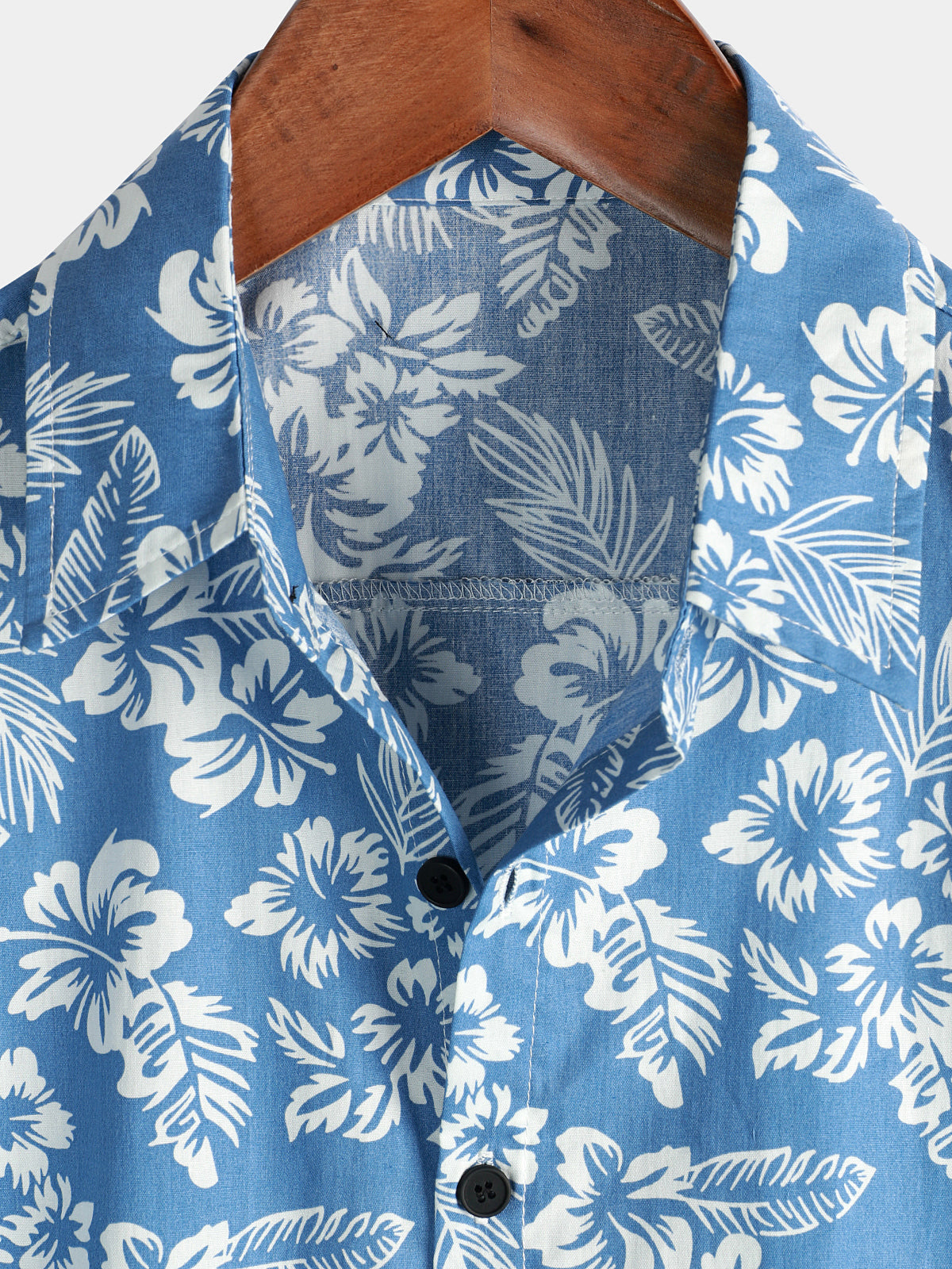Fabián · Camisa hawaiana floral de manga corta