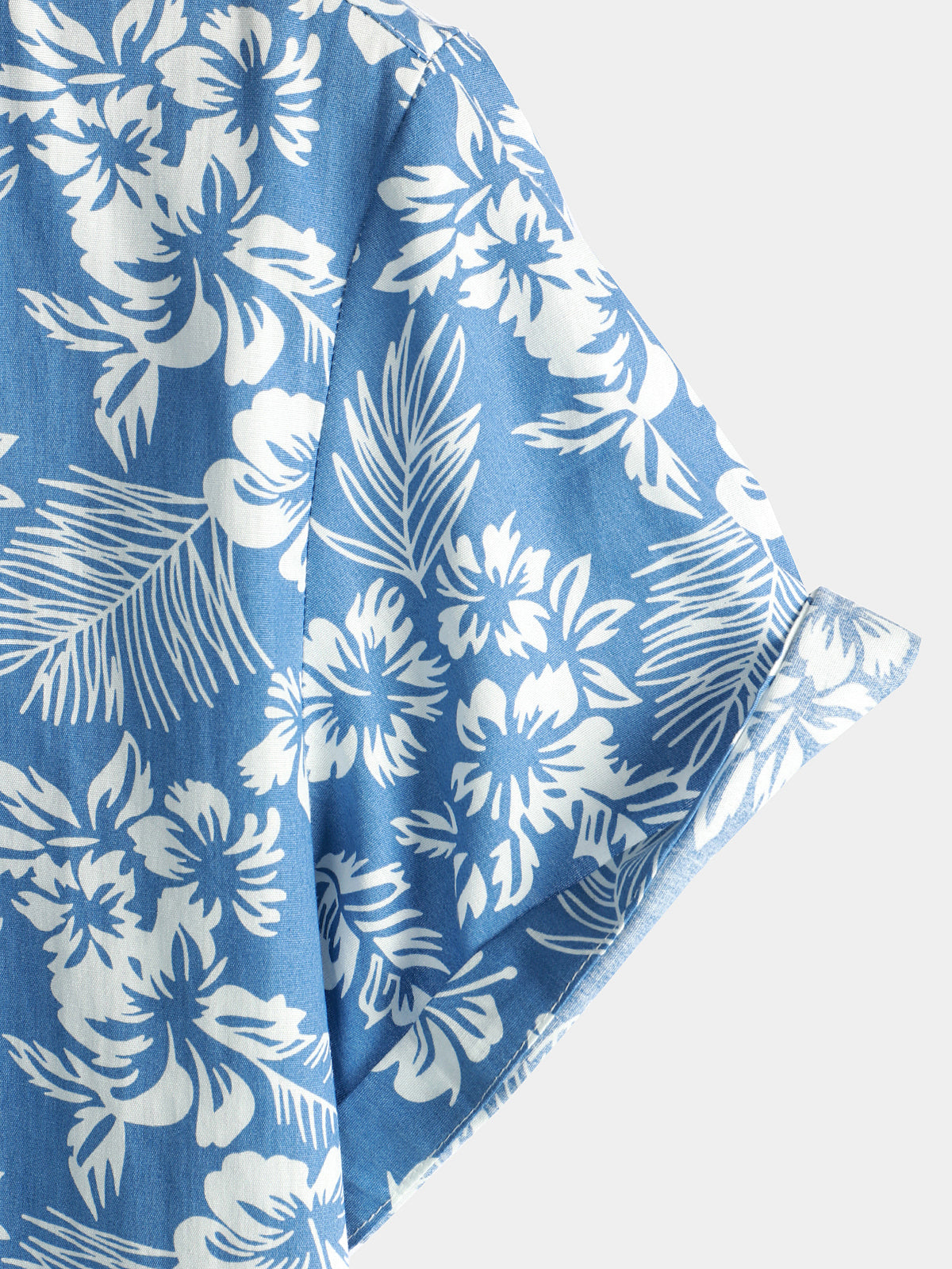 Fabián · Camisa hawaiana floral de manga corta