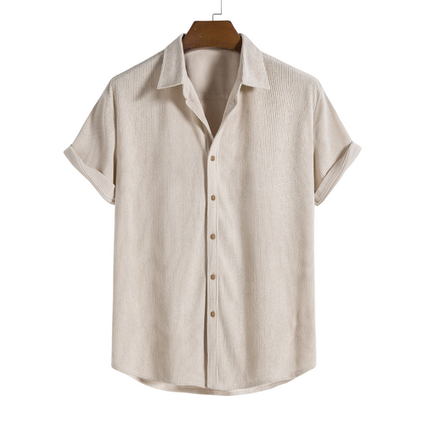 Camisa de manga corta con botones