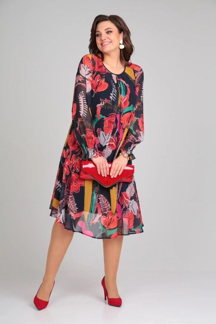 Florida — Vestido floral elegante