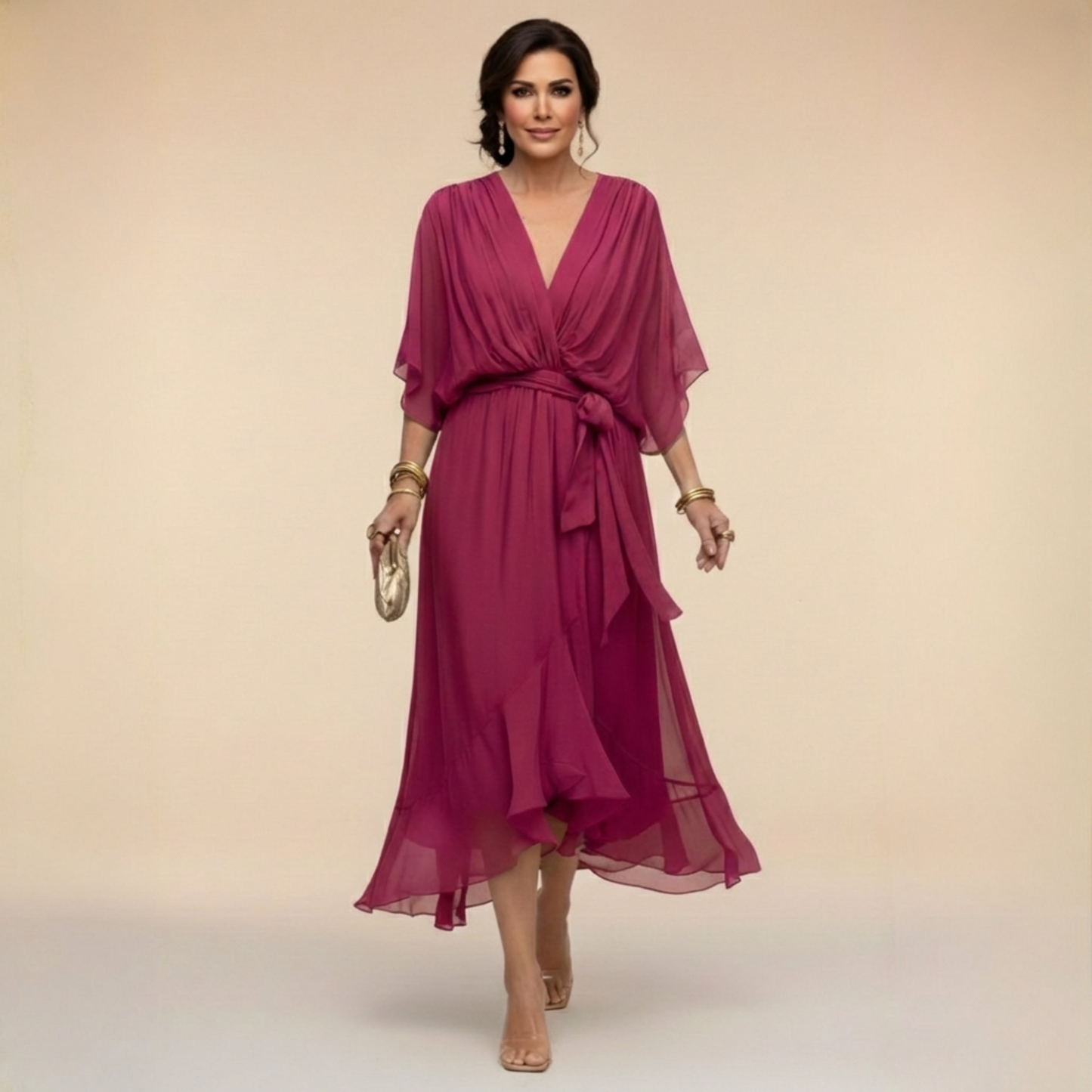 Mónica — Vestido midi