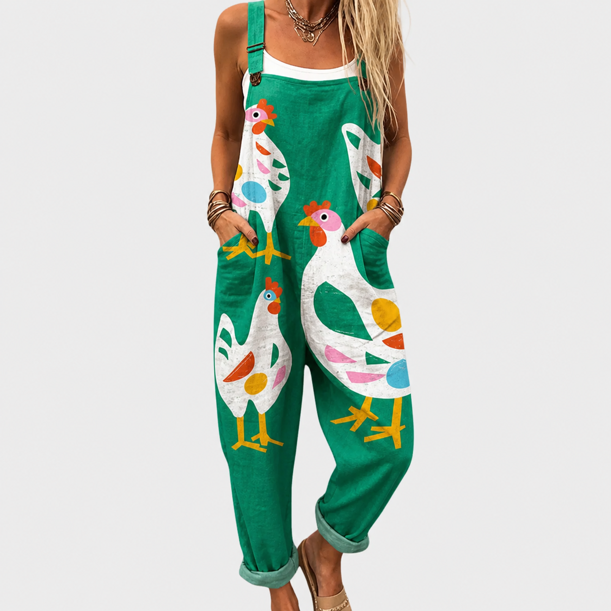 Un peto estampado y cómodo
