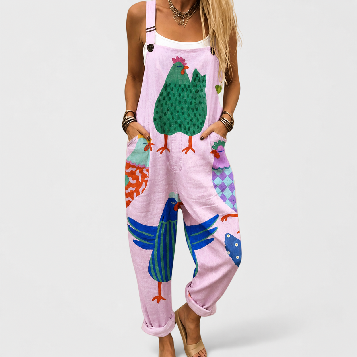 Peto estampado y cómodo