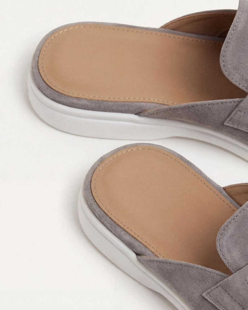 MULES DE ANTE SEASIDE - GRIS CLARO