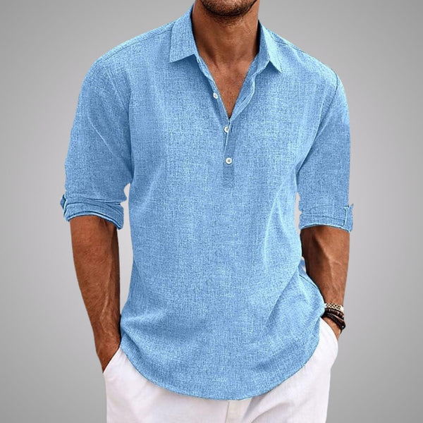Rodrigo · Camisa de algodón y lino
