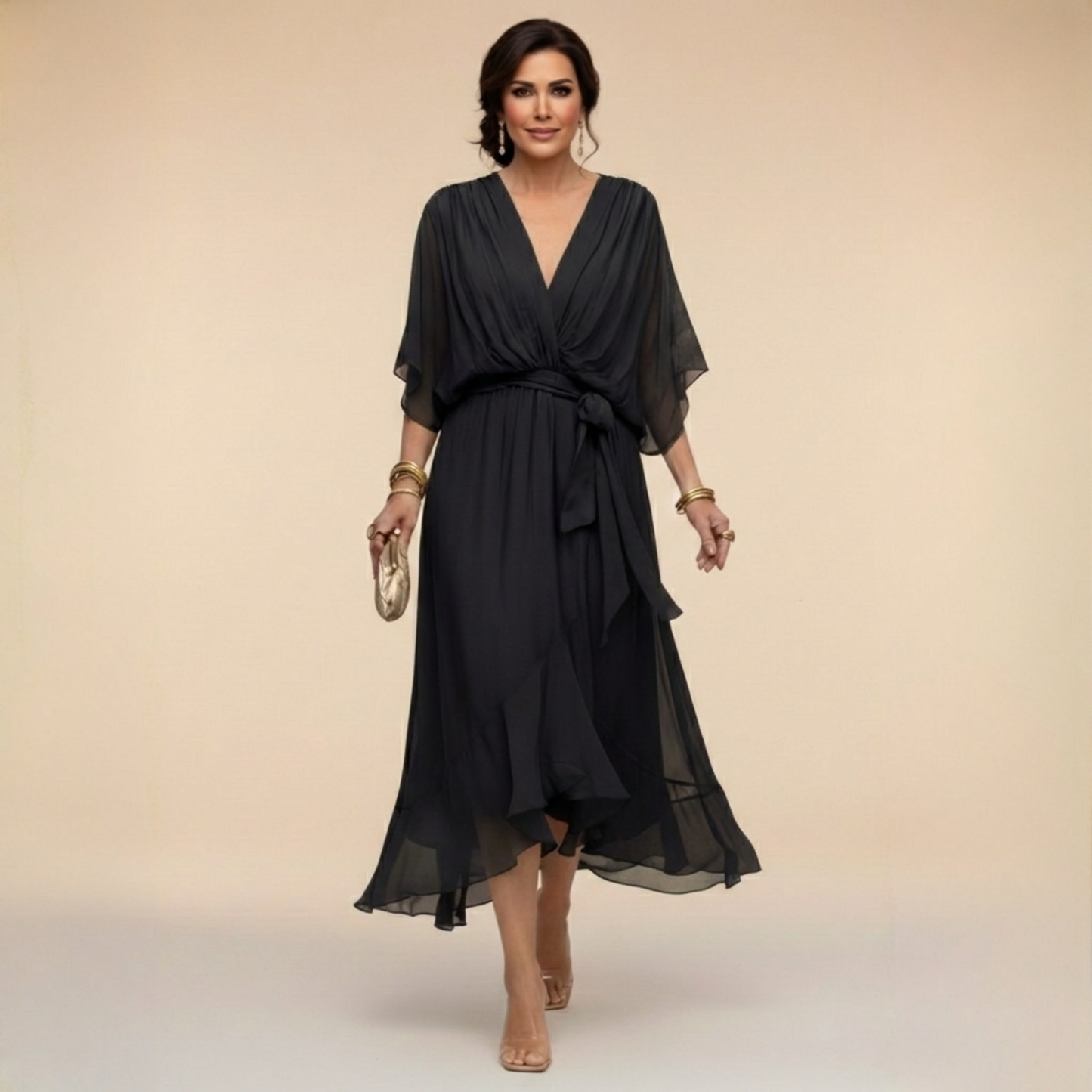 Mónica — Vestido midi