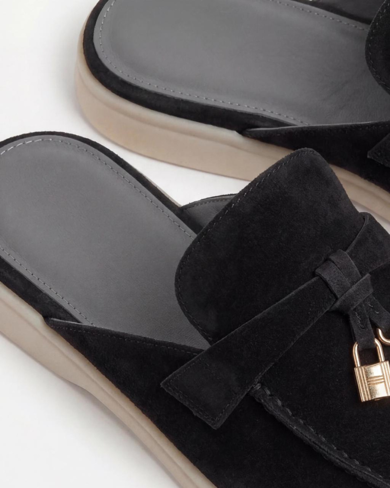 MULES DE ANTE SEASIDE - NEGRO