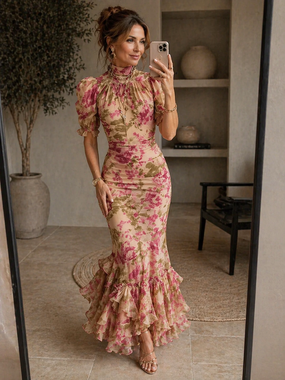 Sae — Vestido largo