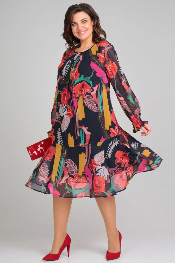Florida — Vestido floral elegante