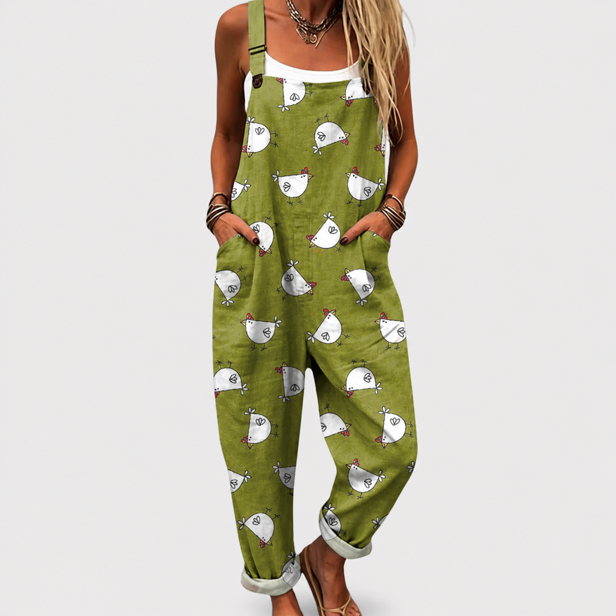 Peto estampado y cómodo