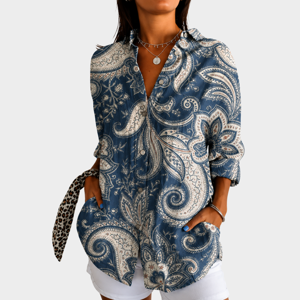 Blusa paisley costa