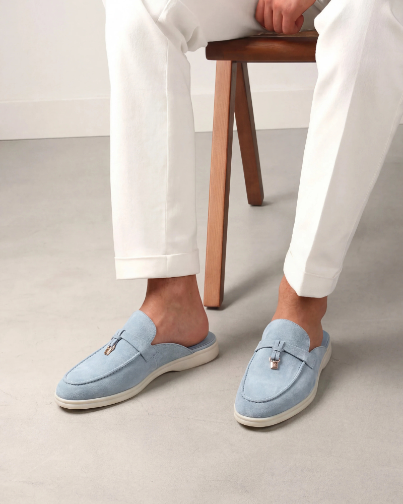 MULES DE ANTE VATICANO - AZUL CIELO