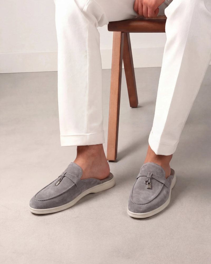 MULES DE ANTE SEASIDE - GRIS CLARO