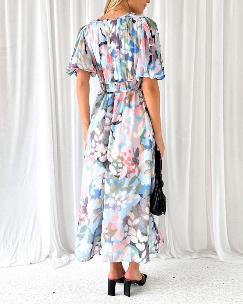 Celine | Vestido femenino con estampado floral