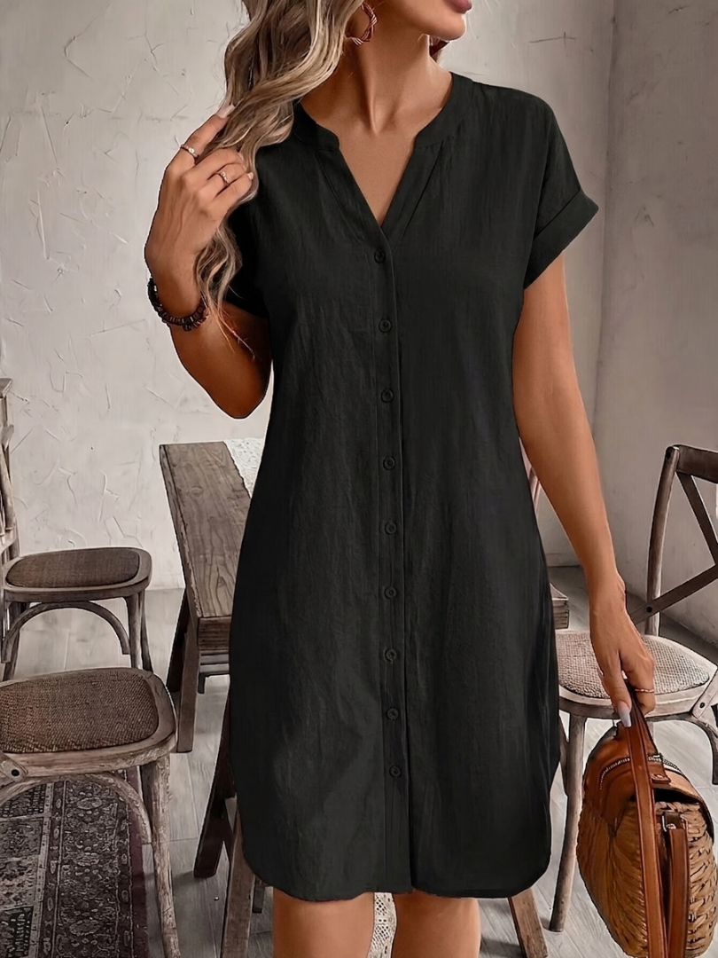 Ramona — Vestido camisero cómodo