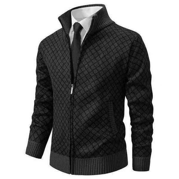 Chaqueta de punto casual de lujo