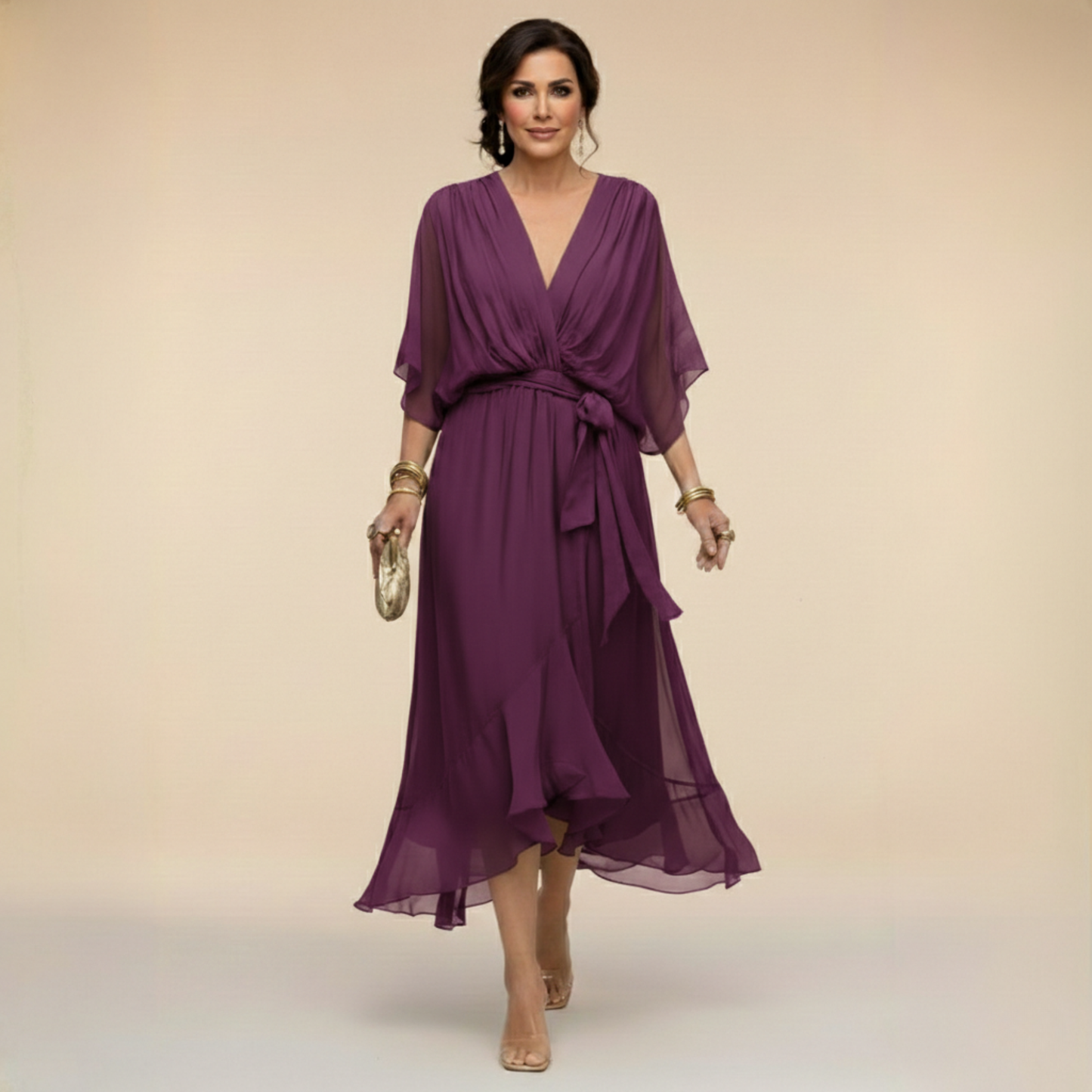 Mónica — Vestido midi