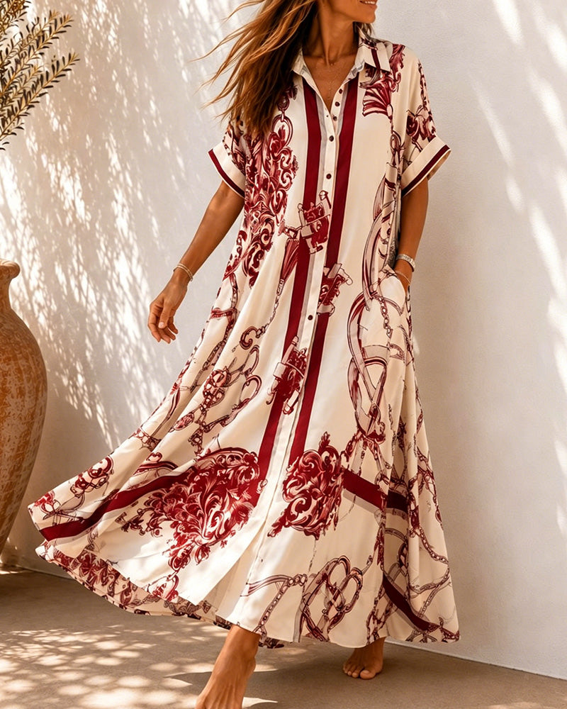 Emilia — Vestido de verano con detalles vintage