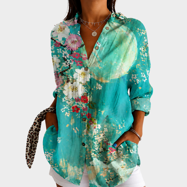 Blusa flor de luna