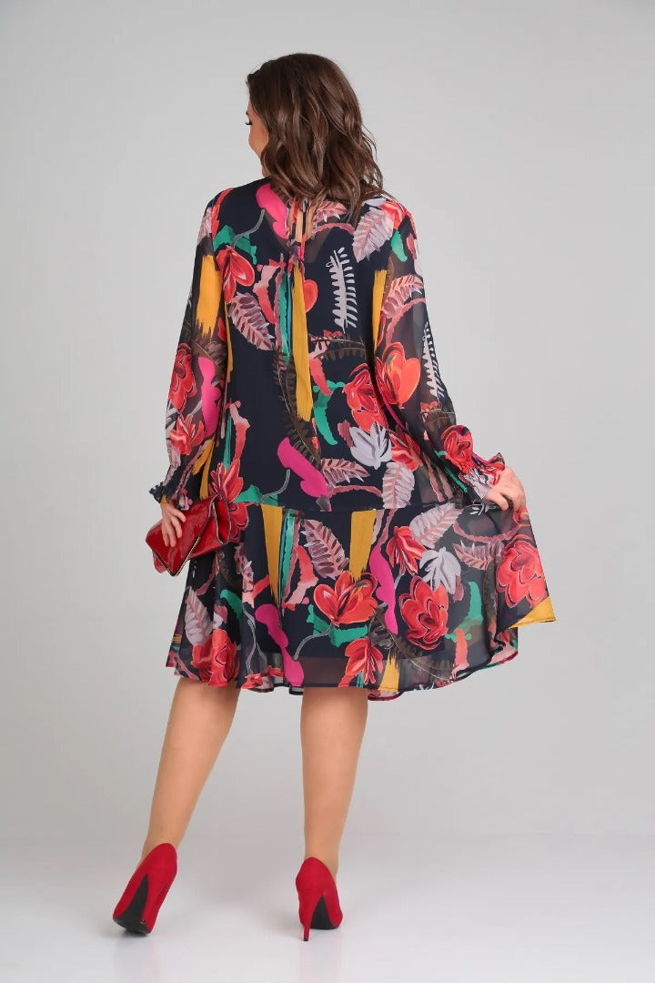 Florida — Vestido floral elegante