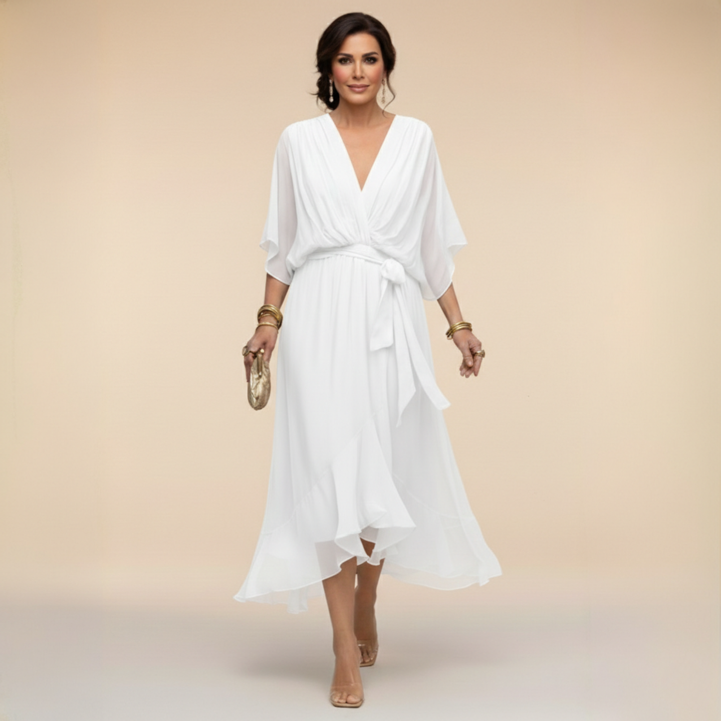 Mónica — Vestido midi