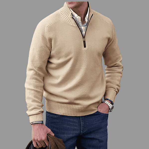 Manuel · Jersey moderno con cremallera