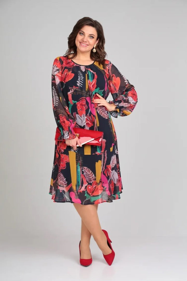 Florida — Vestido floral elegante