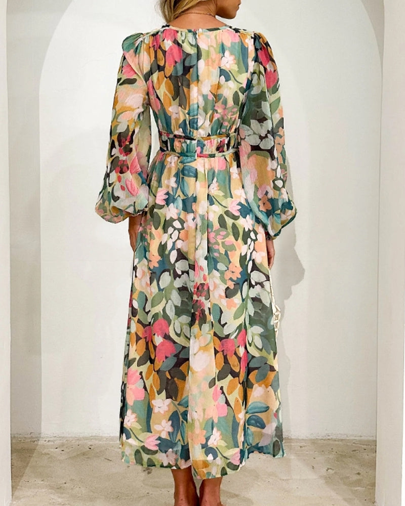 Celine | Vestido femenino con estampado floral