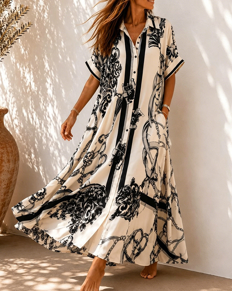 Emilia — Vestido de verano con detalles vintage