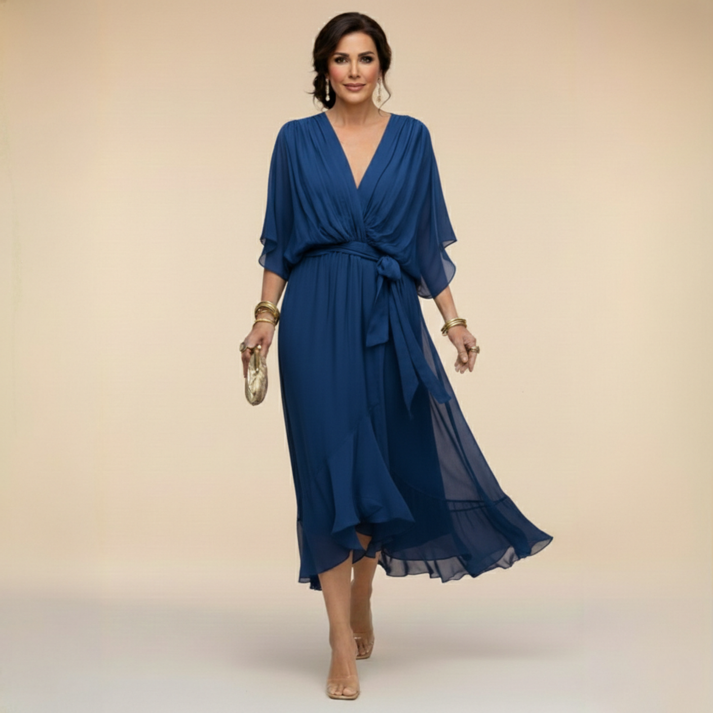 Mónica — Vestido midi