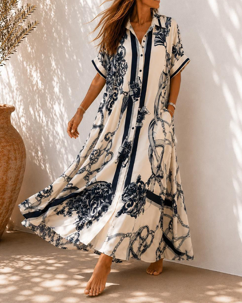 Emilia — Vestido de verano con detalles vintage