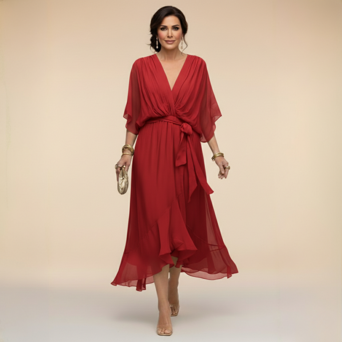 Mónica — Vestido midi