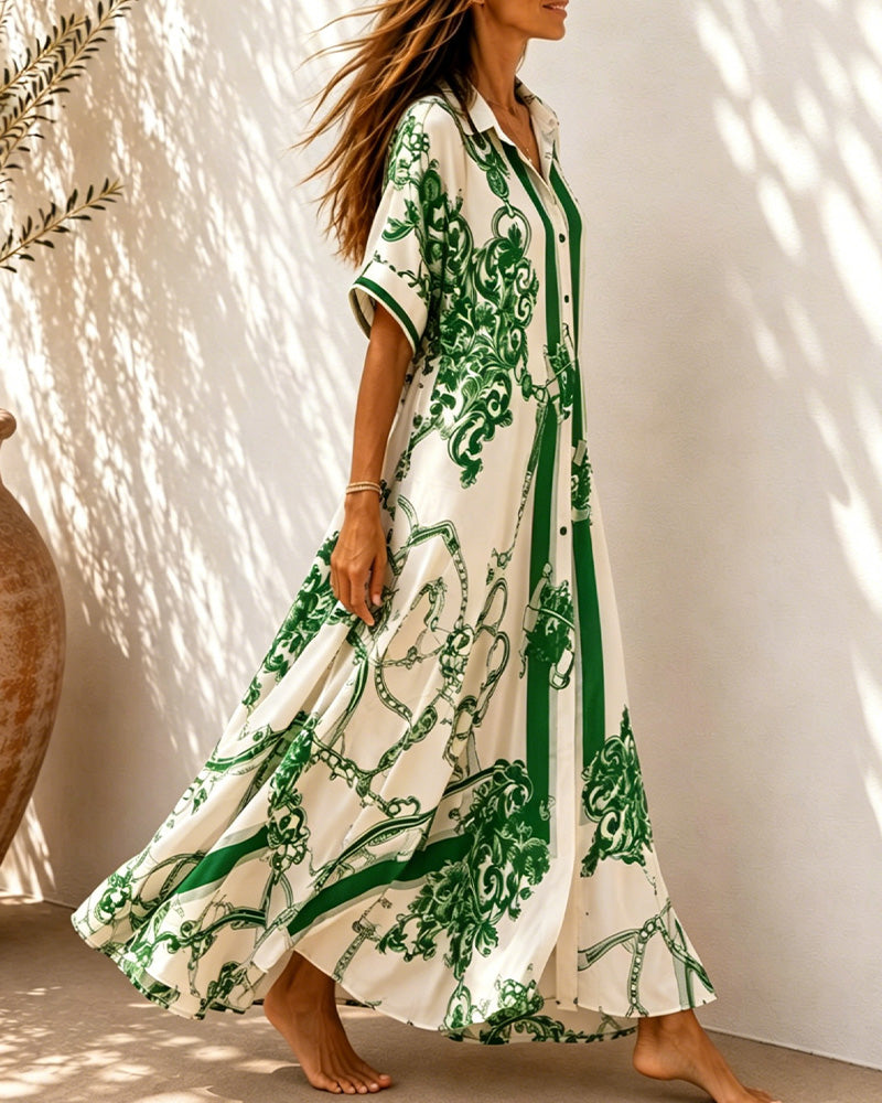 Emilia — Vestido de verano con detalles vintage