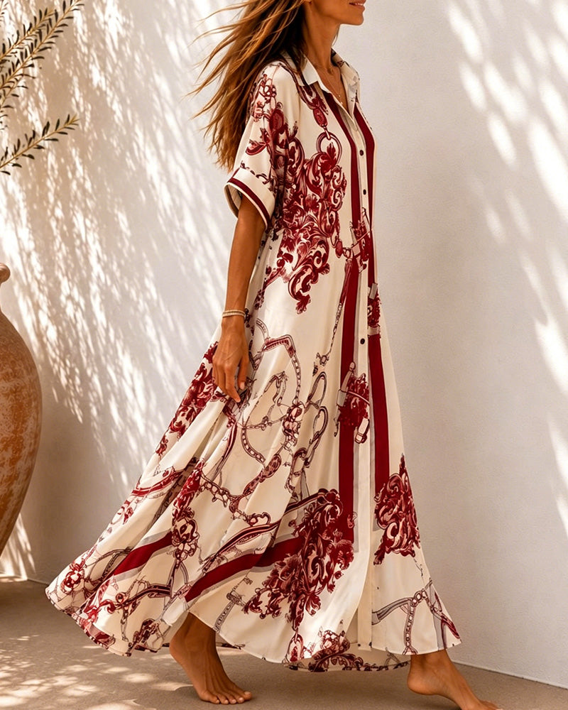 Emilia — Vestido de verano con detalles vintage