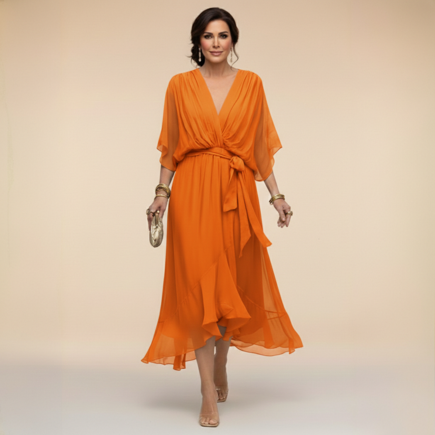 Mónica — Vestido midi