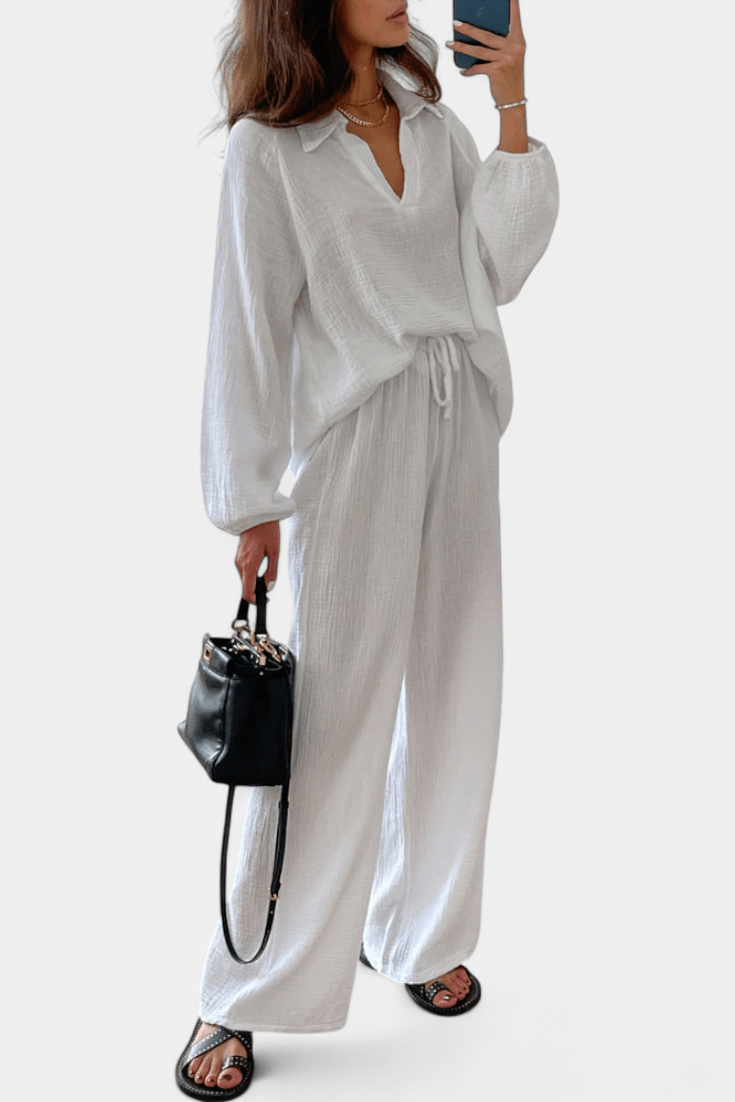 Regina — Conjunto elegante de dos piezas