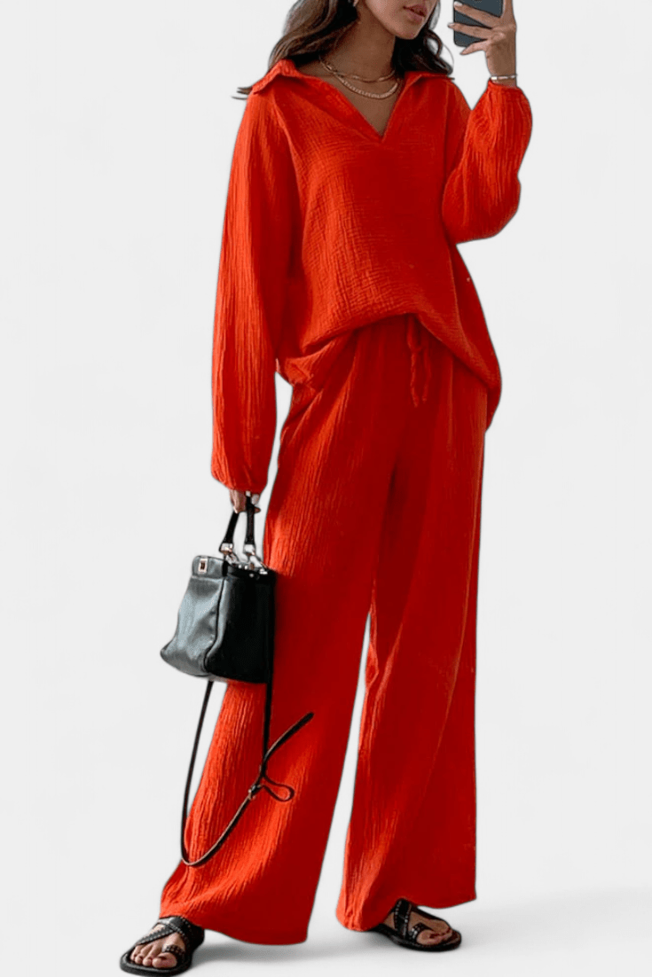 Regina — Conjunto elegante de dos piezas