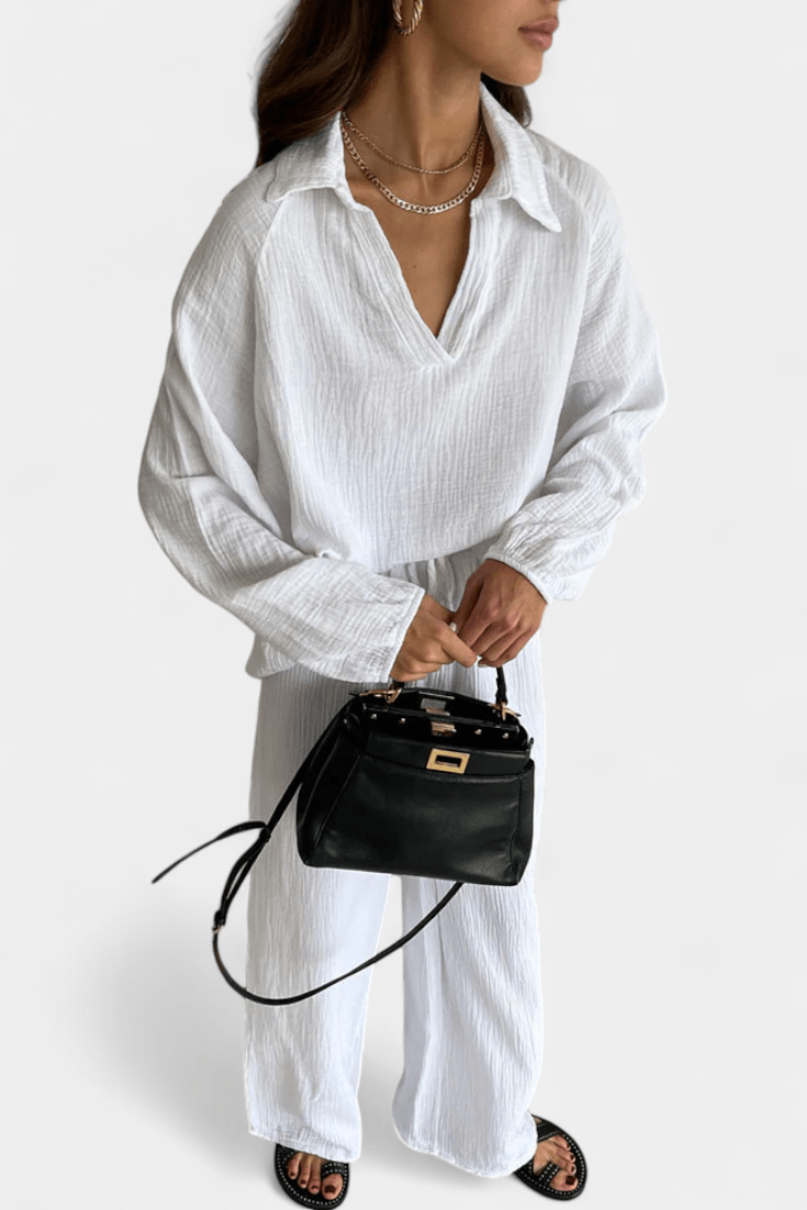 Regina — Conjunto elegante de dos piezas