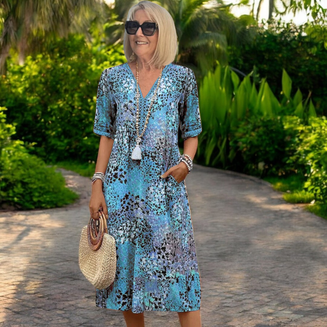 Flavia — Vestido ligero y vaporoso de corte favorecedor
